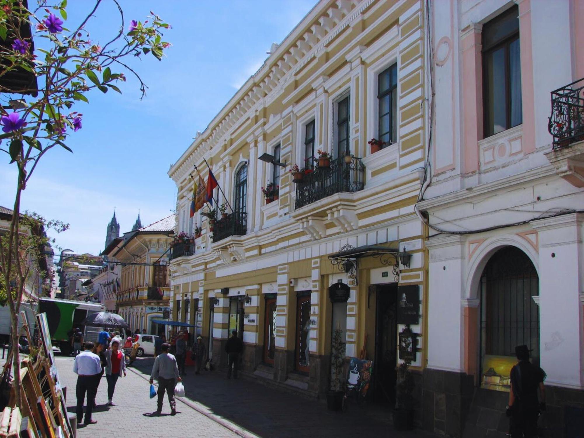 Hotel Casa Colonial Quito Zewnętrze zdjęcie